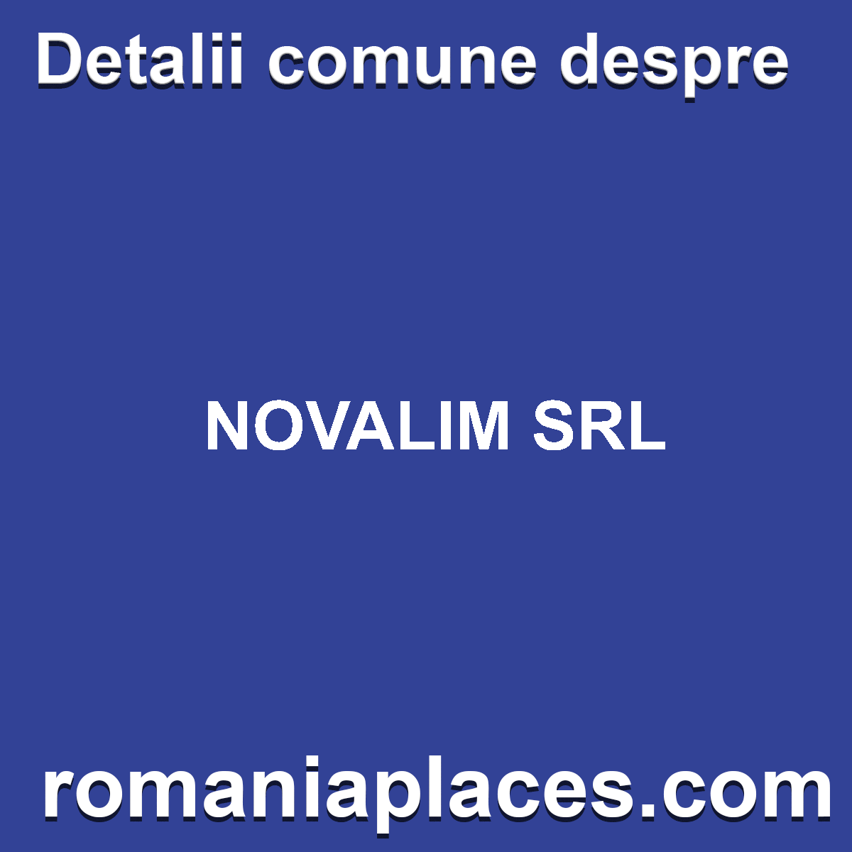 NOVALIM SRL