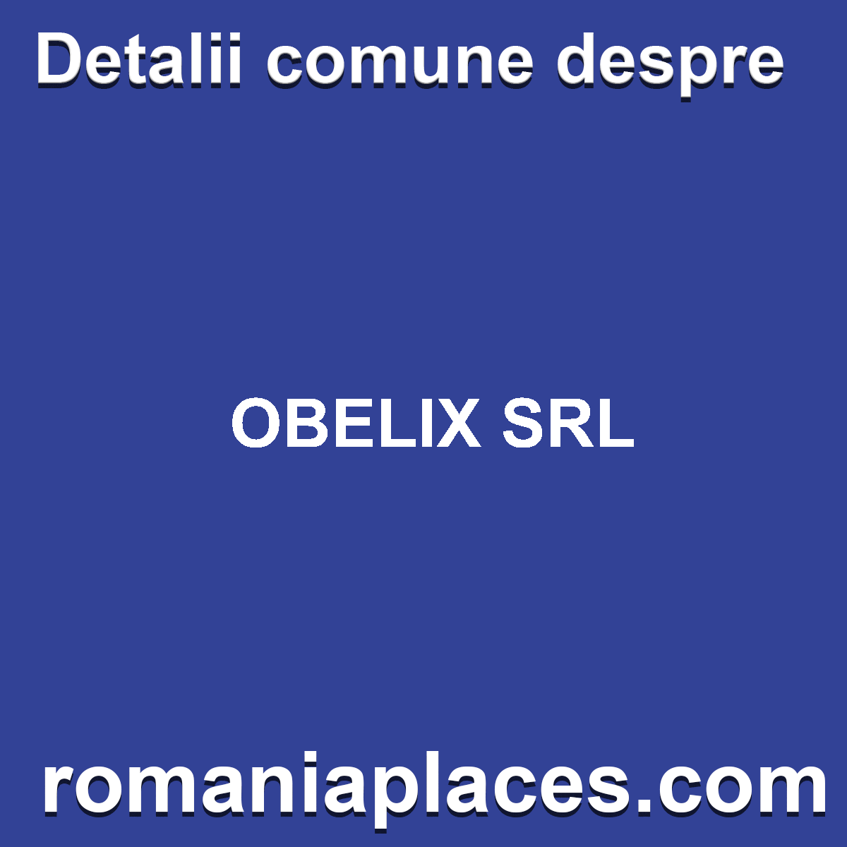 OBELIX SRL