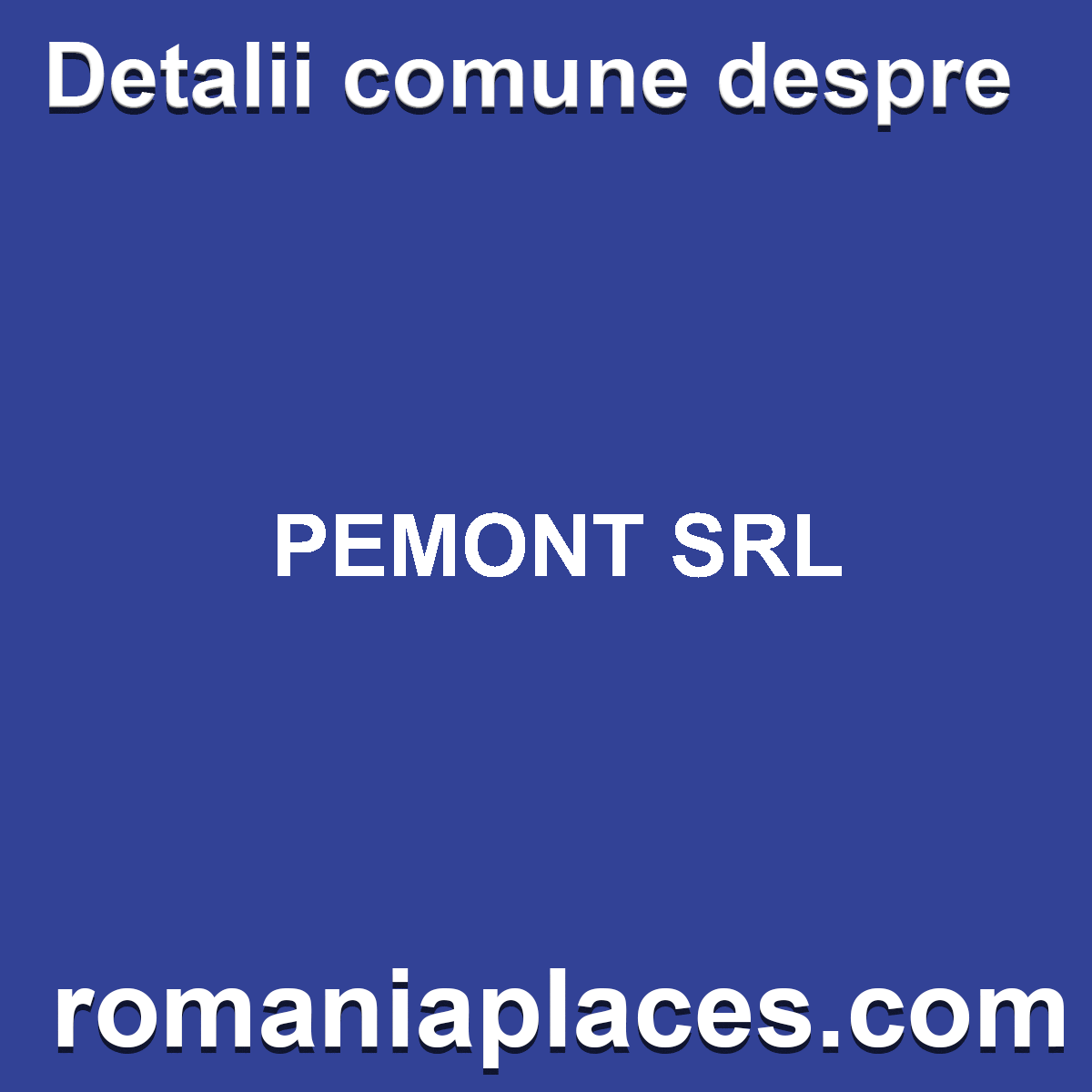 PEMONT SRL