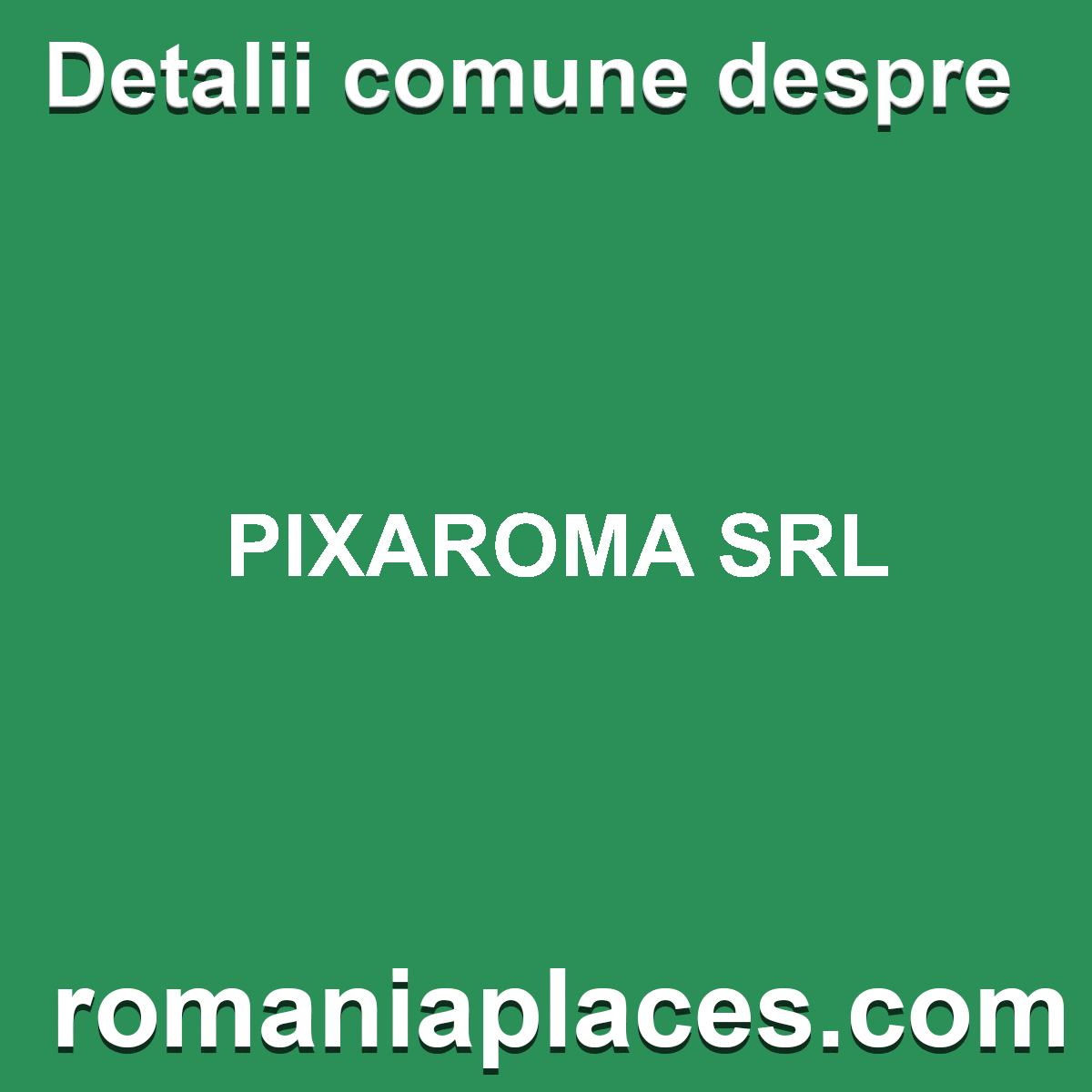 PIXAROMA SRL