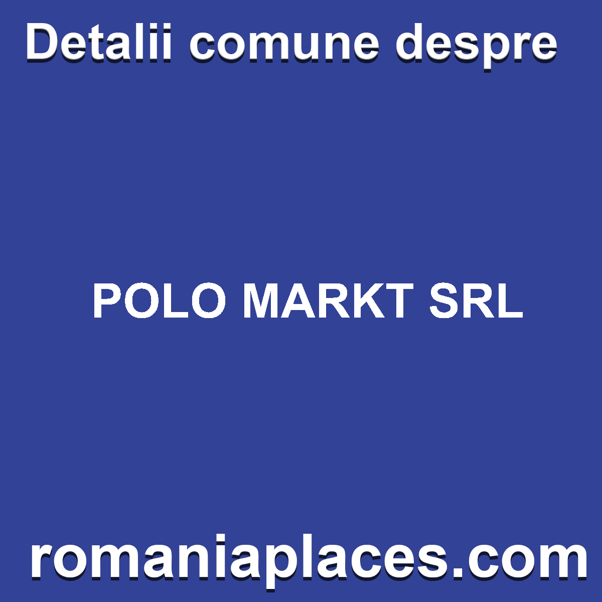 POLO MARKT SRL