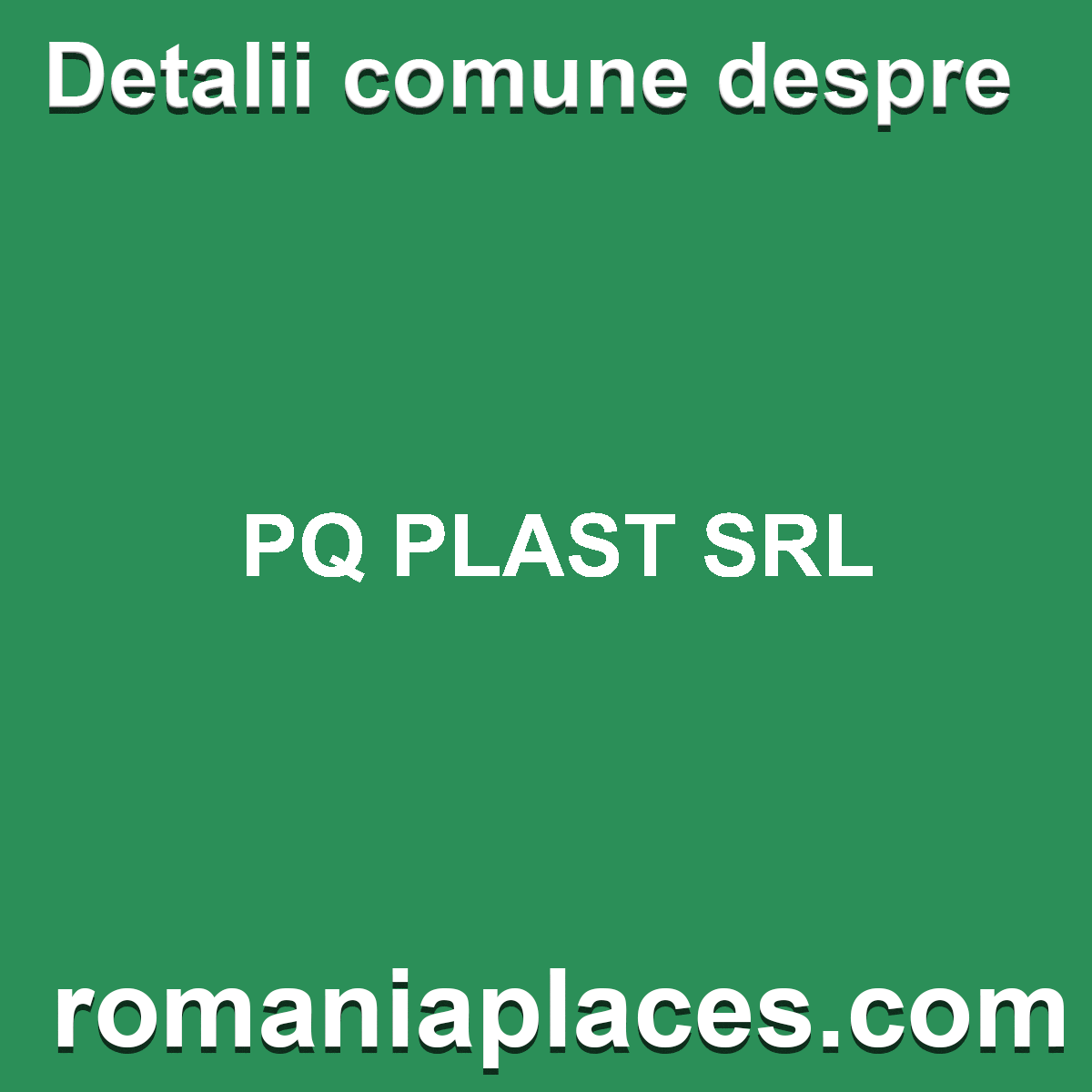 PQ PLAST SRL
