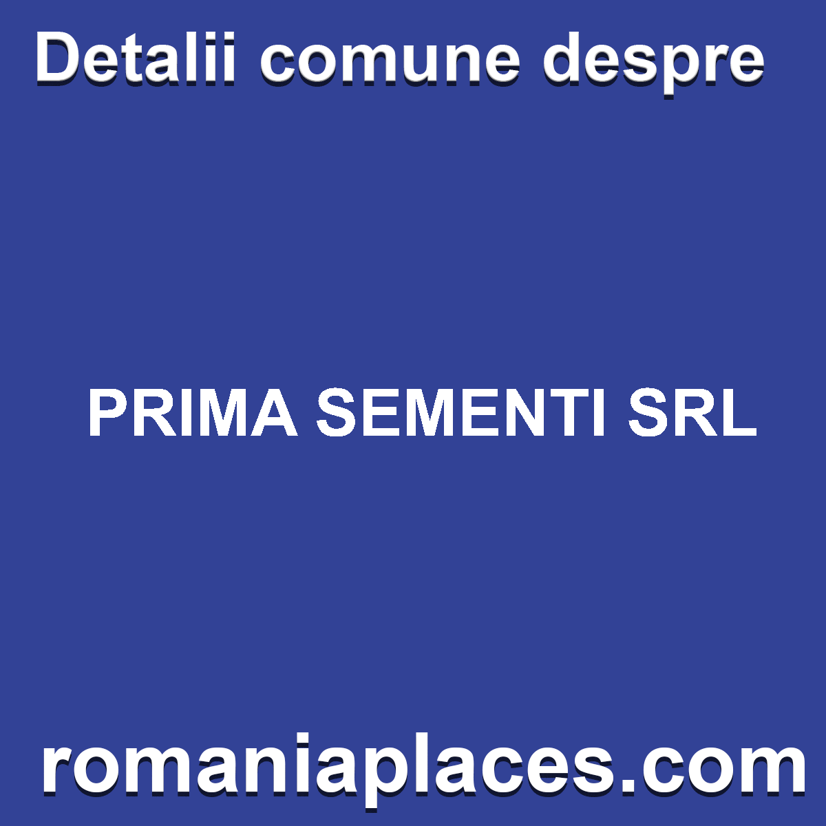 PRIMA SEMENTI SRL