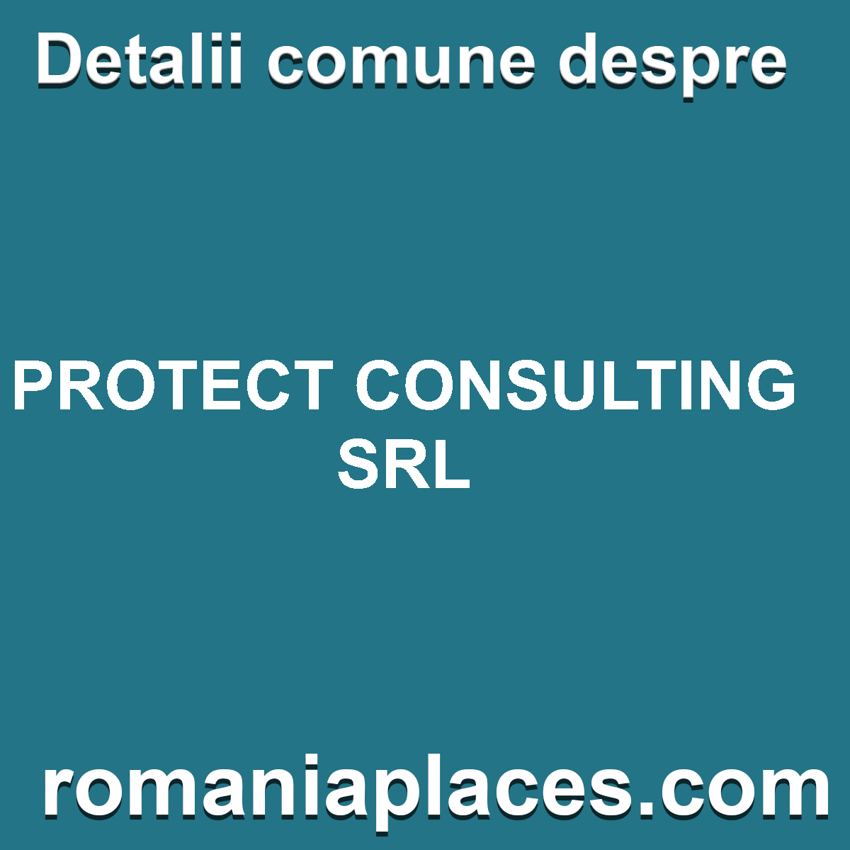 PROTECT CONSULTING SRL