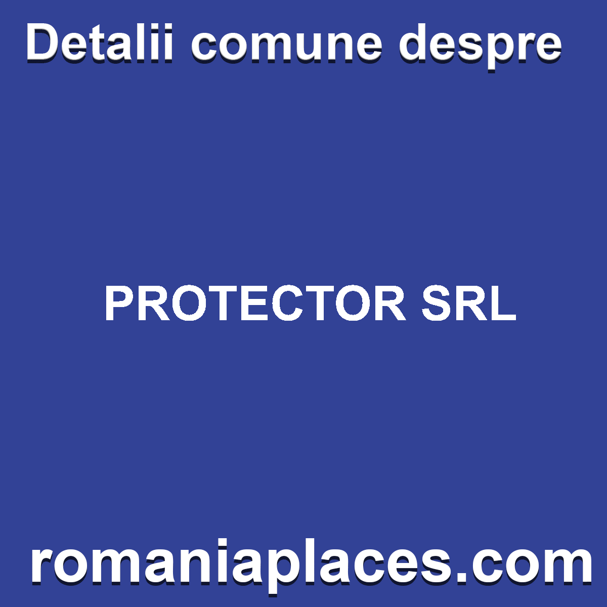 PROTECTOR SRL