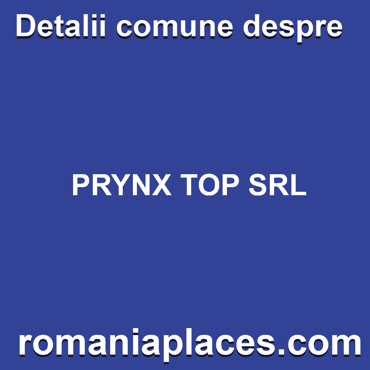 PRYNX TOP SRL