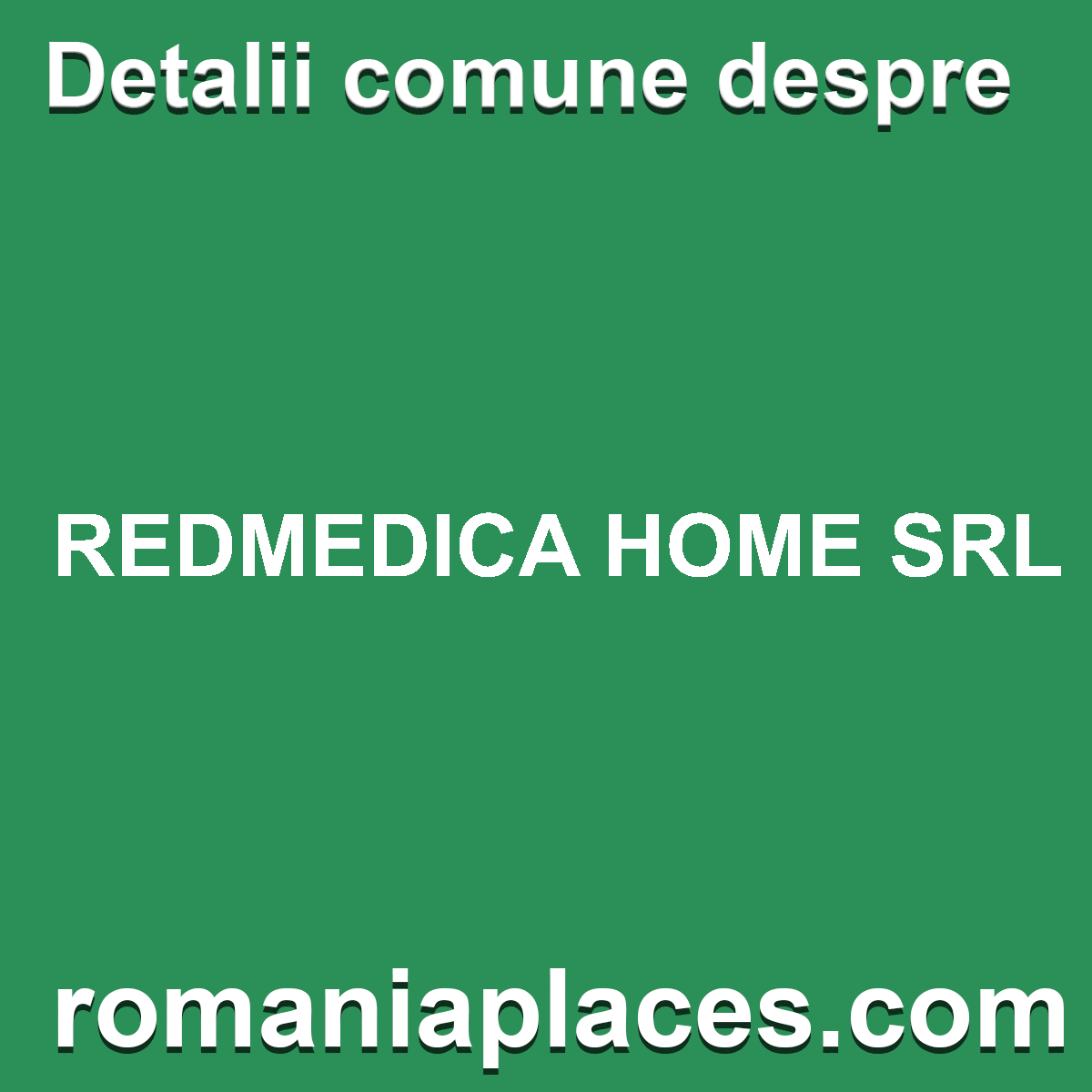 REDMEDICA HOME SRL