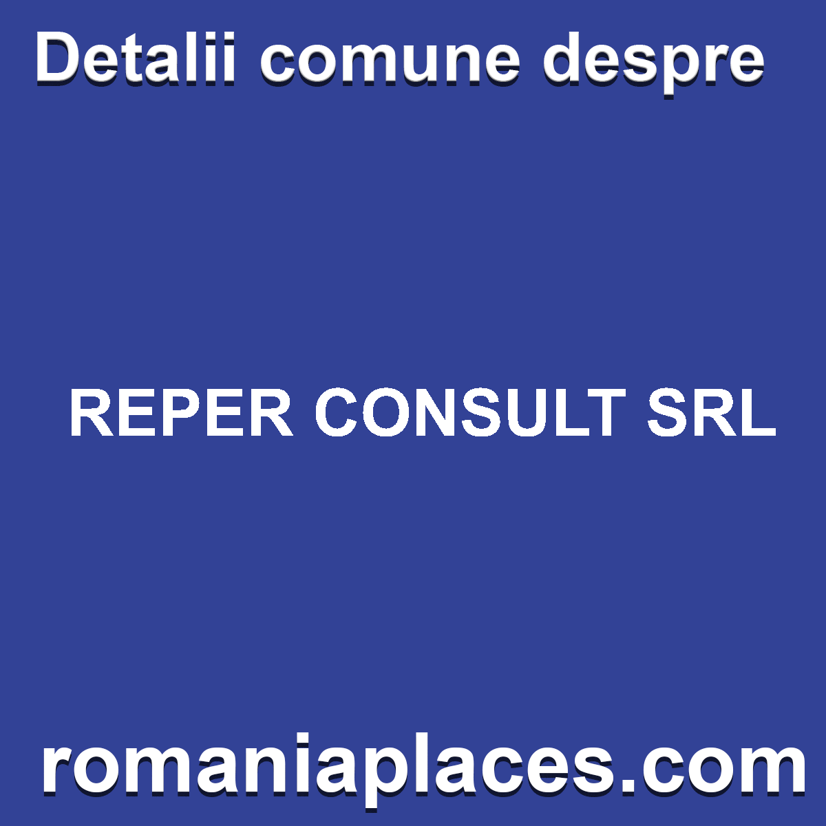 REPER CONSULT SRL