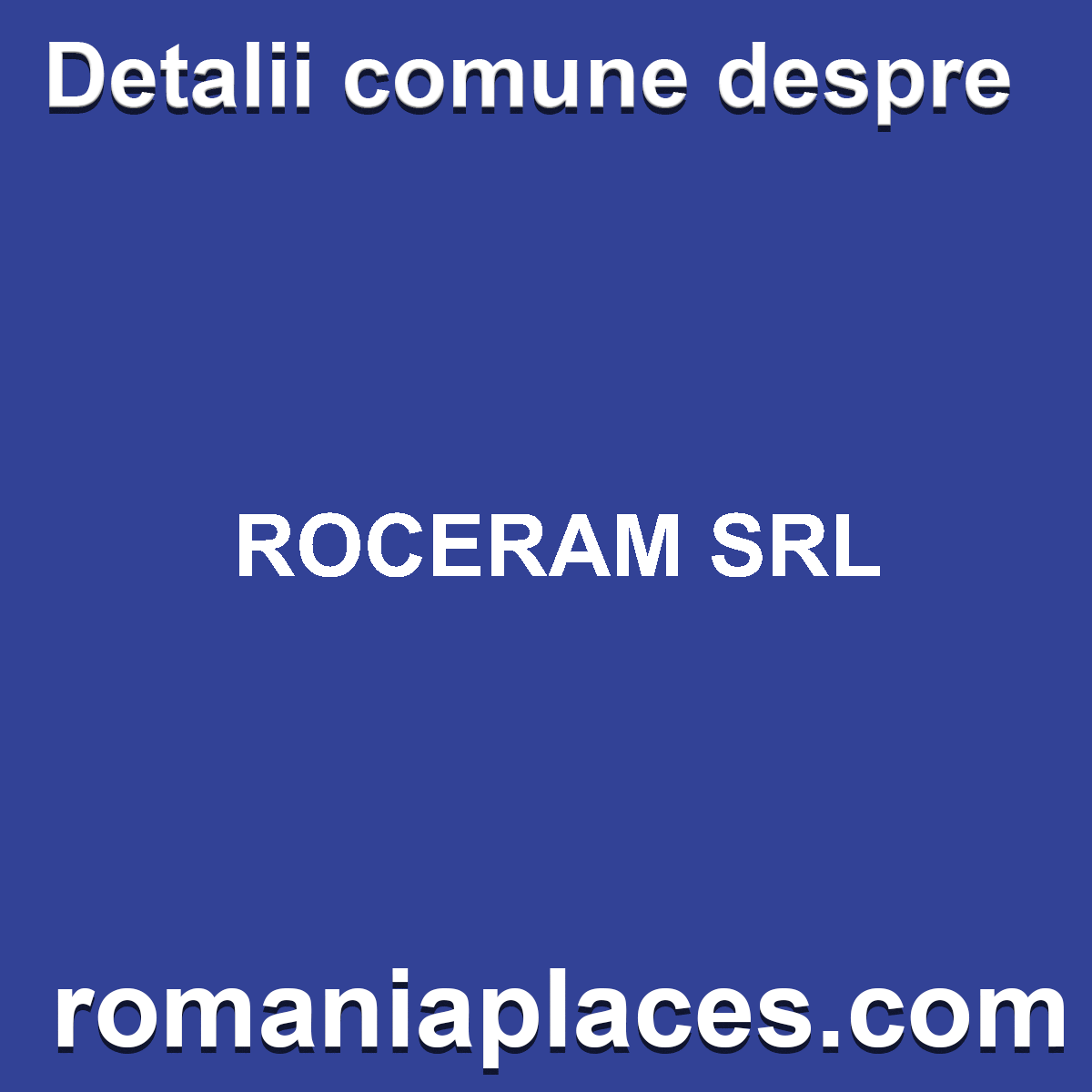 ROCERAM SRL