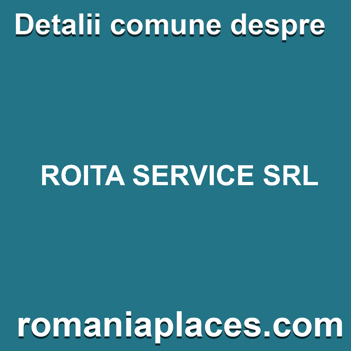 ROITA SERVICE SRL