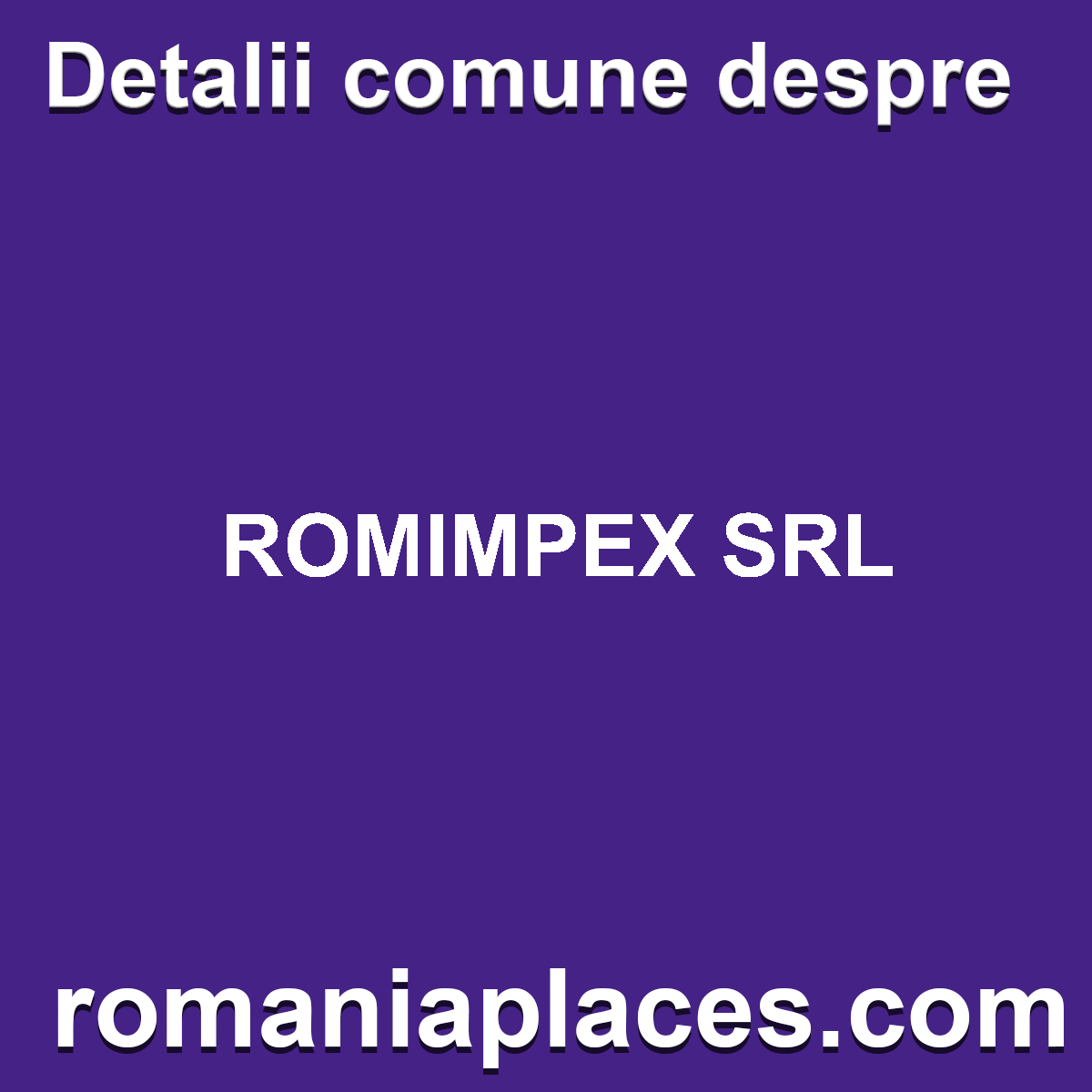 ROMIMPEX SRL
