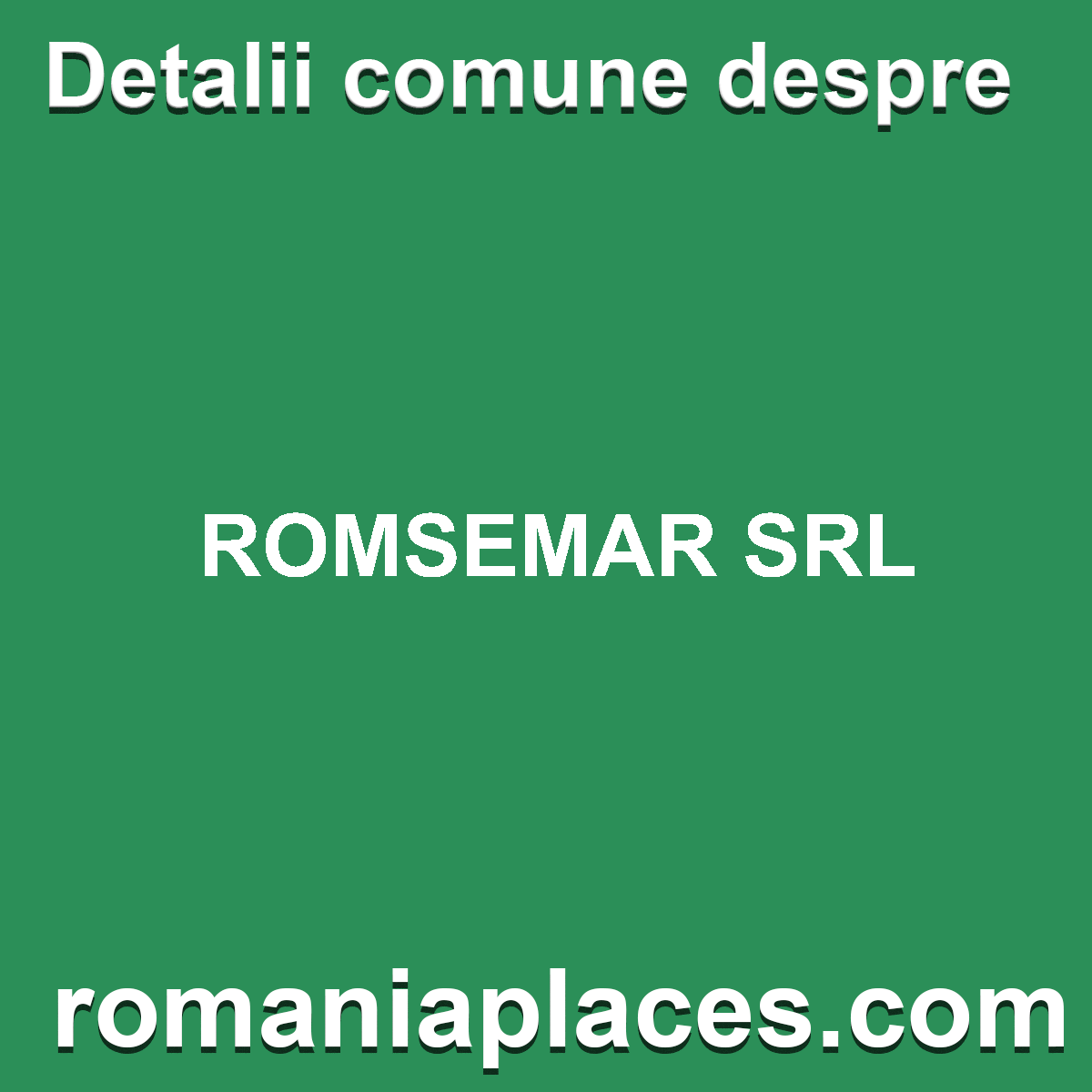 ROMSEMAR SRL