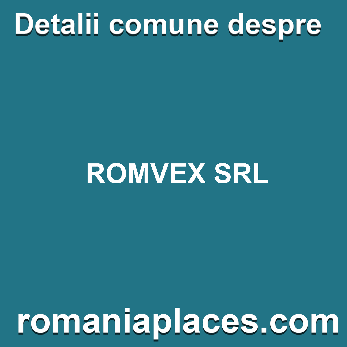 ROMVEX SRL