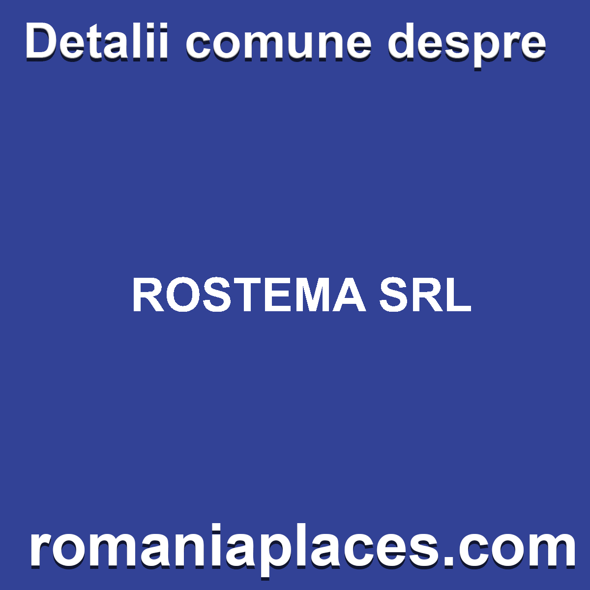 ROSTEMA SRL