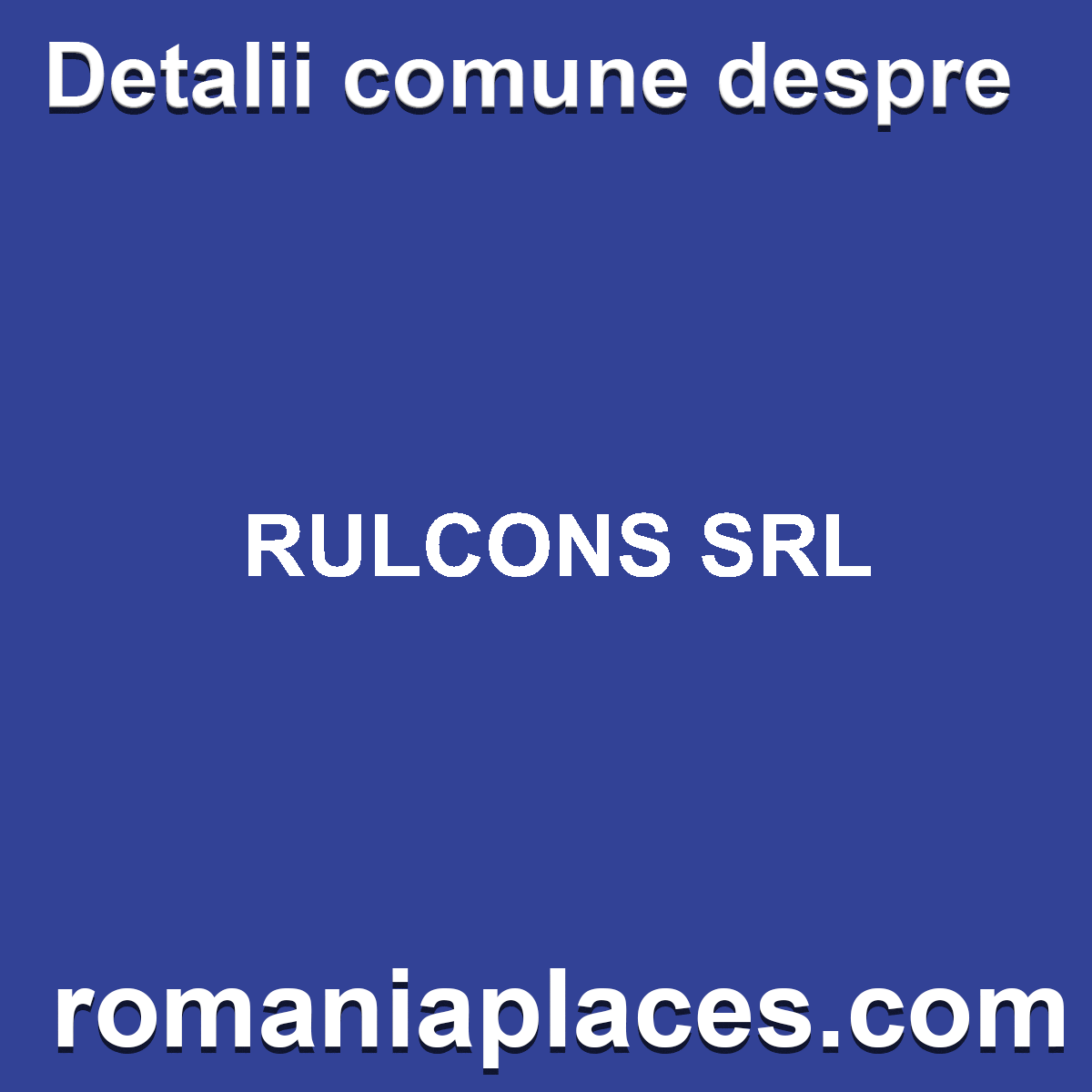 RULCONS SRL