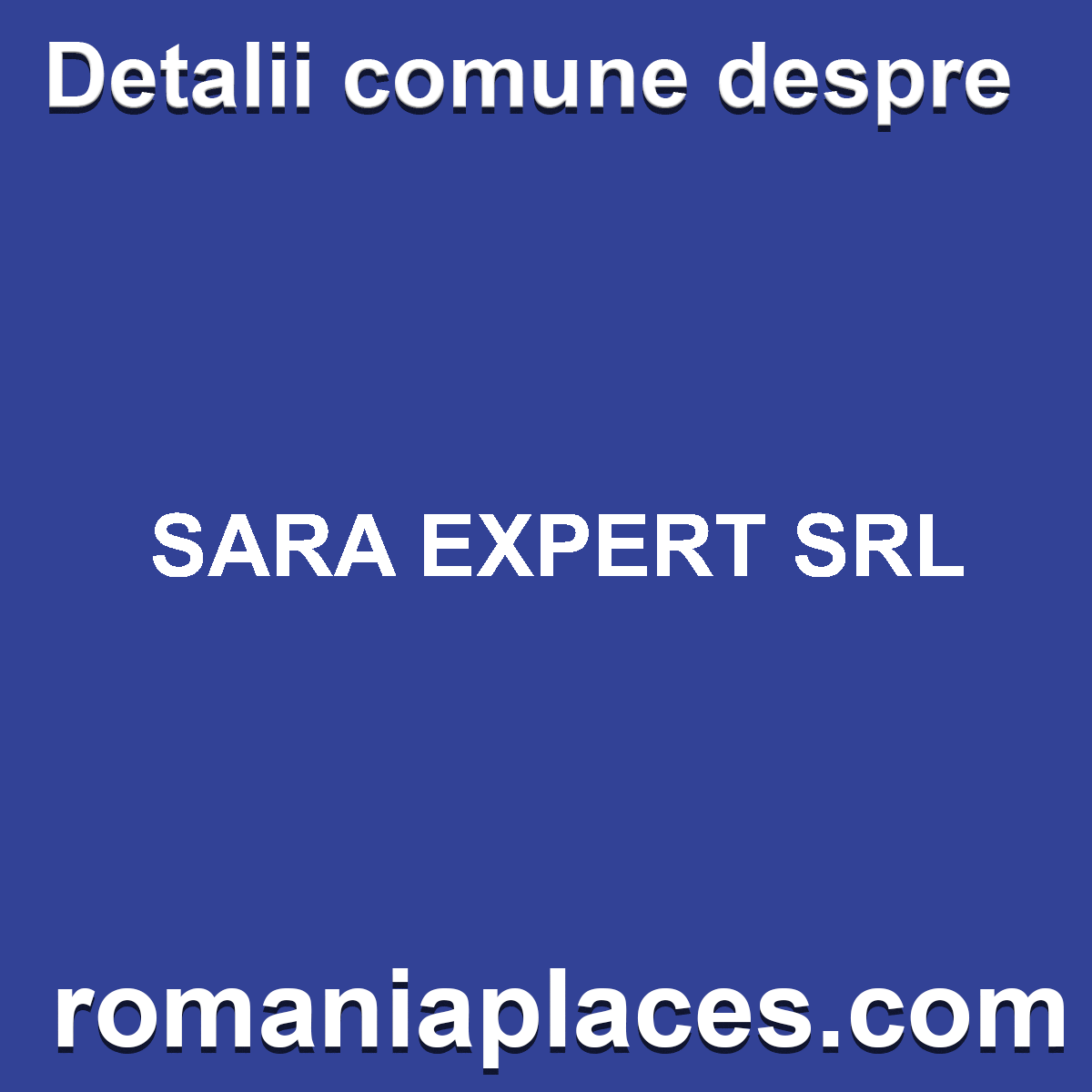 SARA EXPERT SRL