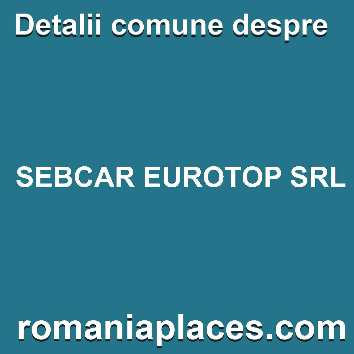 SEBCAR EUROTOP SRL