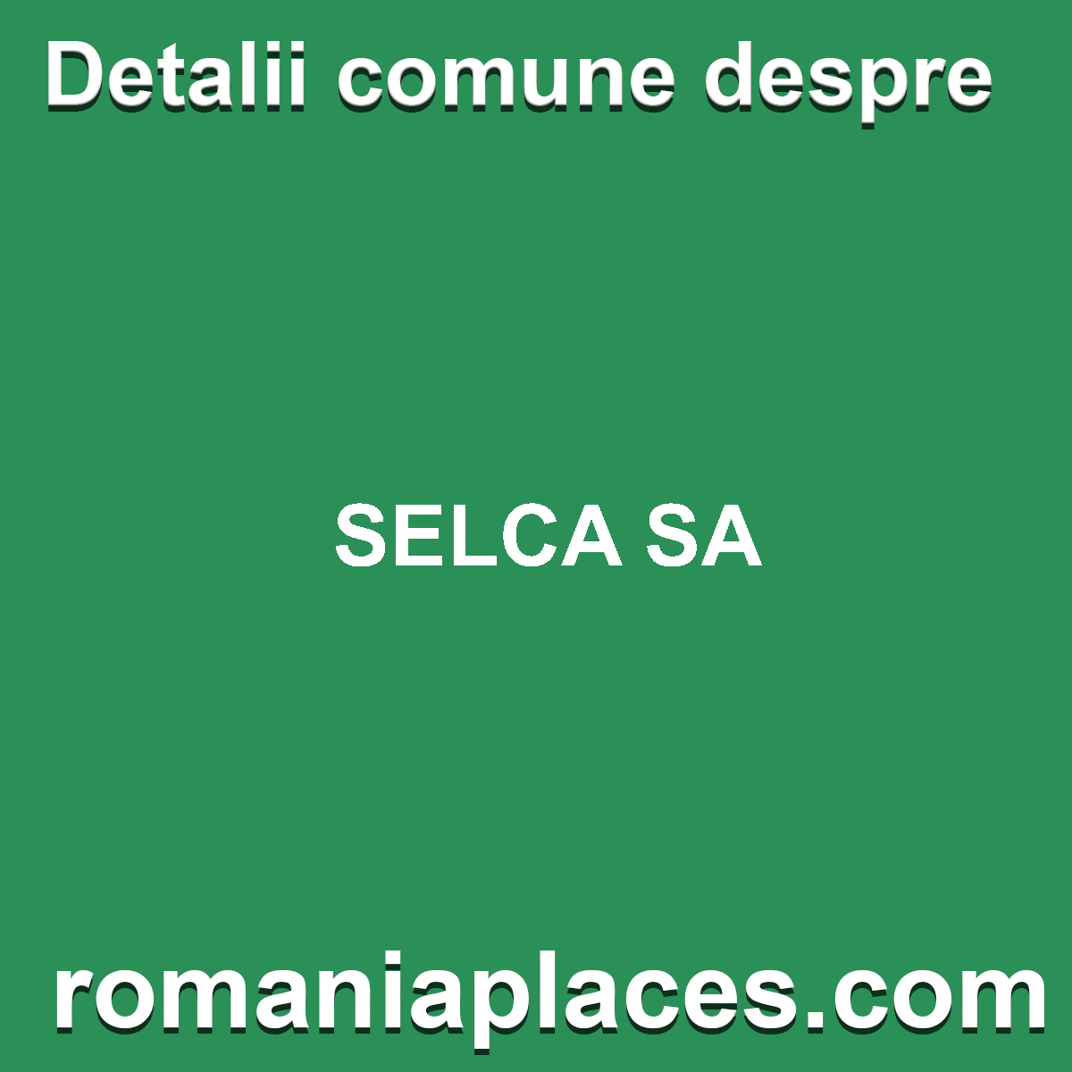 SELCA SA