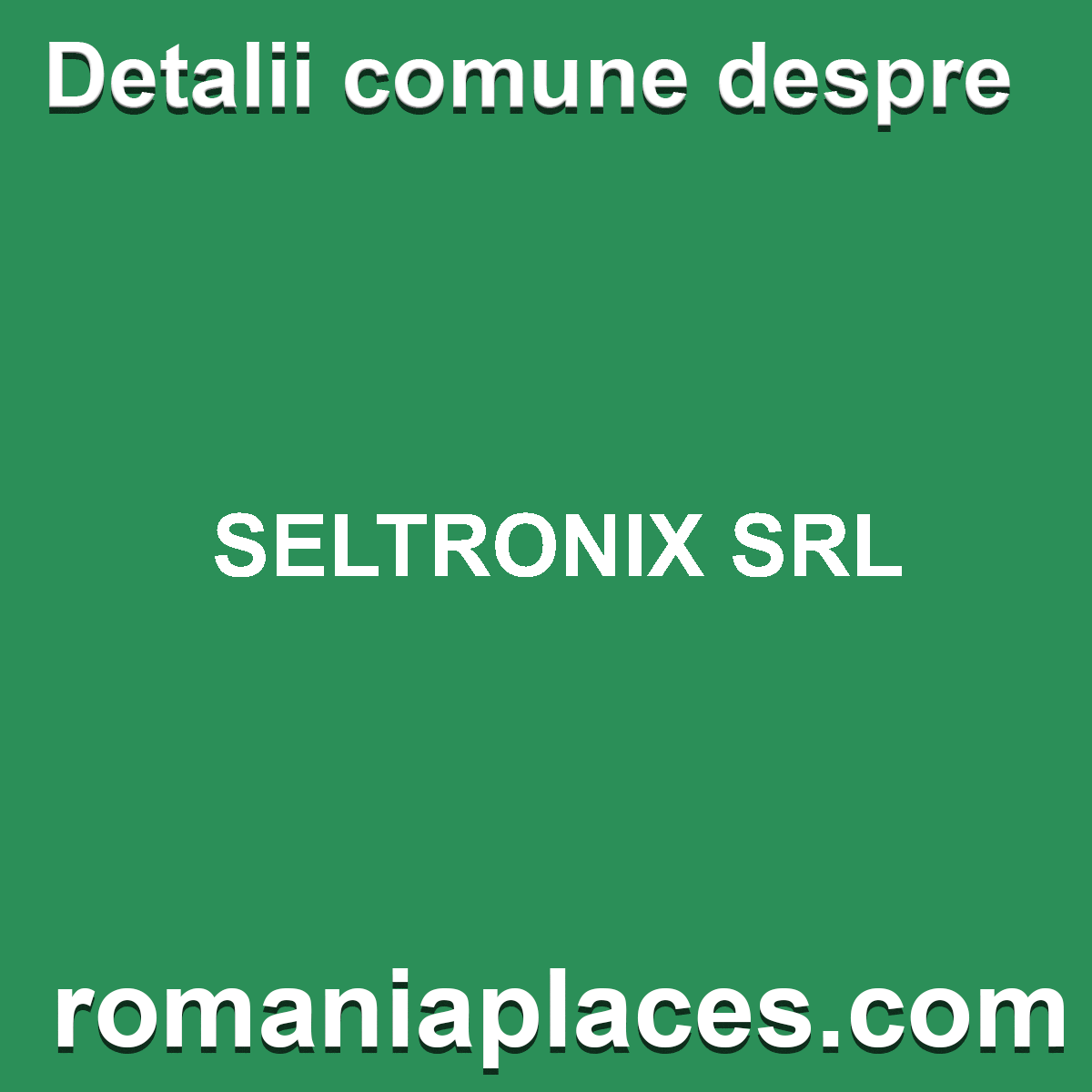 SELTRONIX SRL