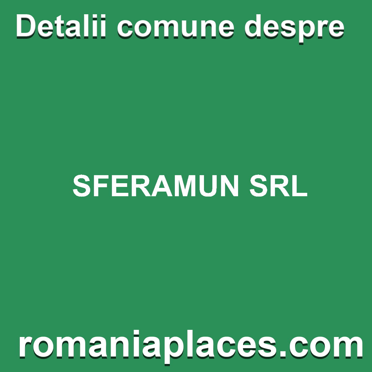 SFERAMUN SRL