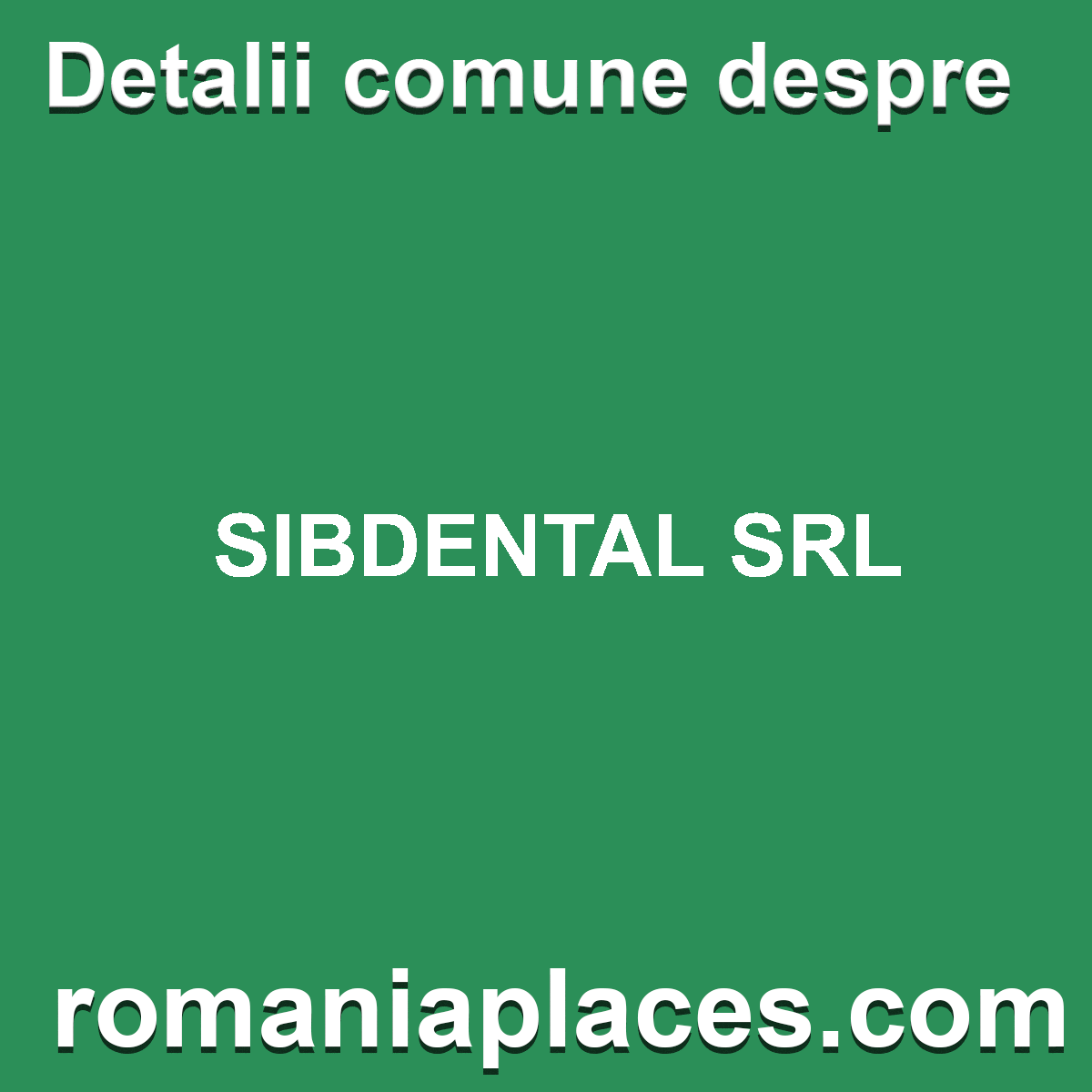 SIBDENTAL SRL