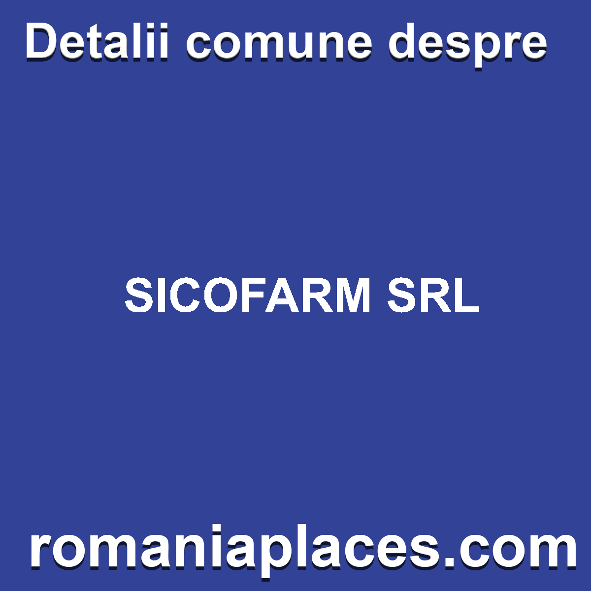 SICOFARM SRL