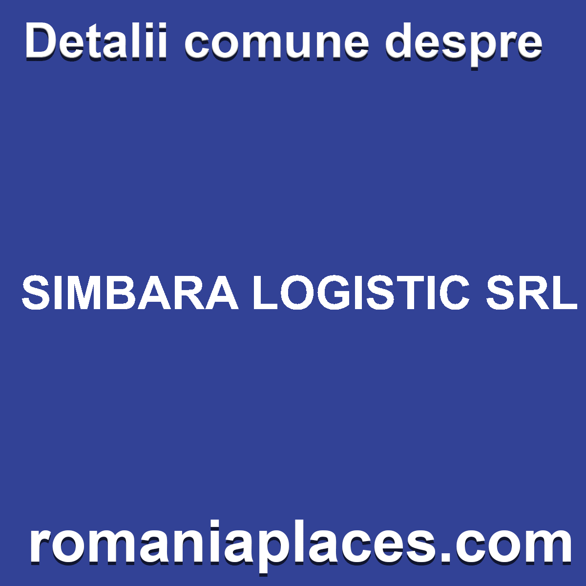 SIMBARA LOGISTIC SRL