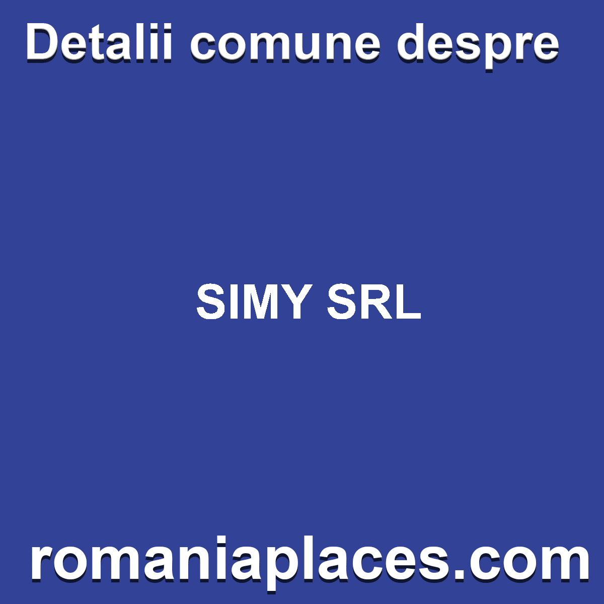 SIMY SRL