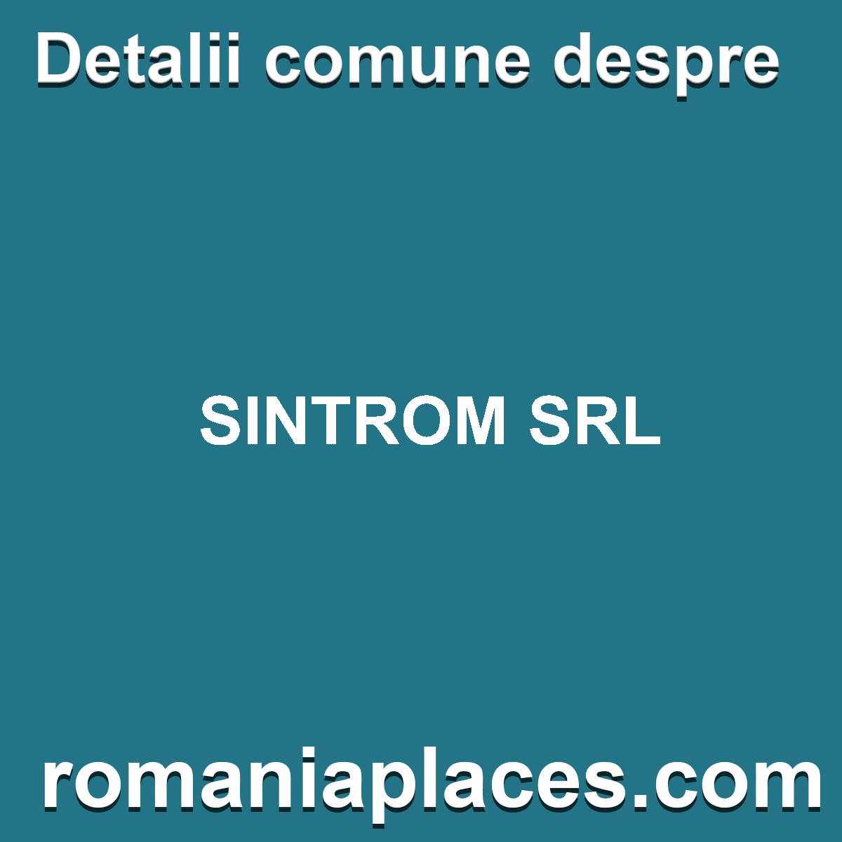 SINTROM SRL