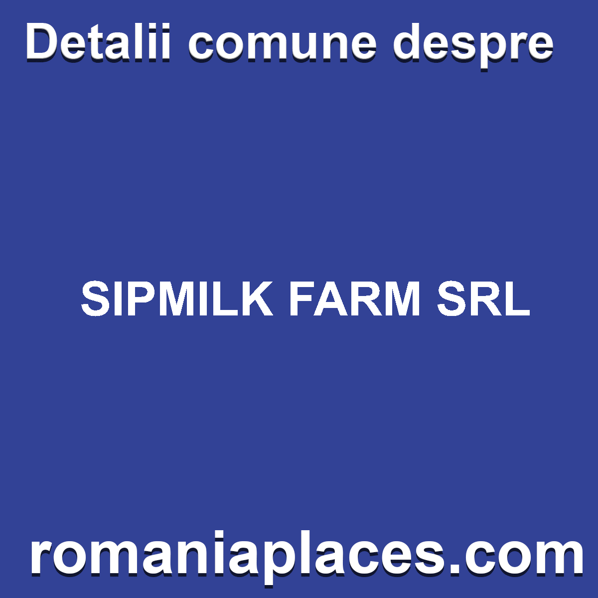 SIPMILK FARM SRL