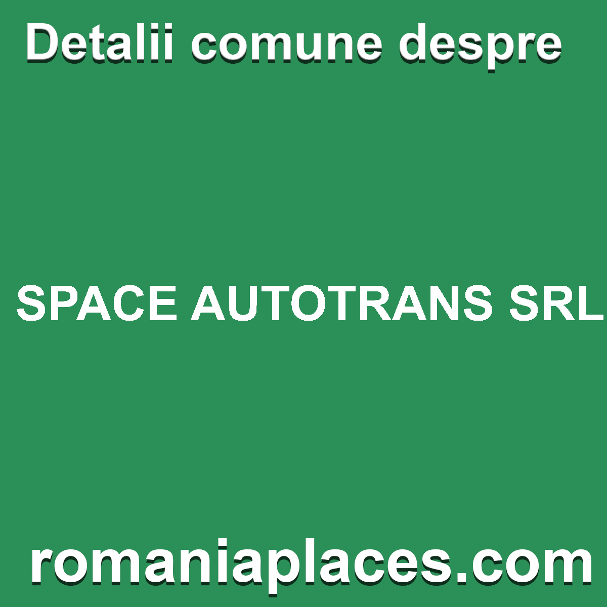 SPACE AUTOTRANS SRL