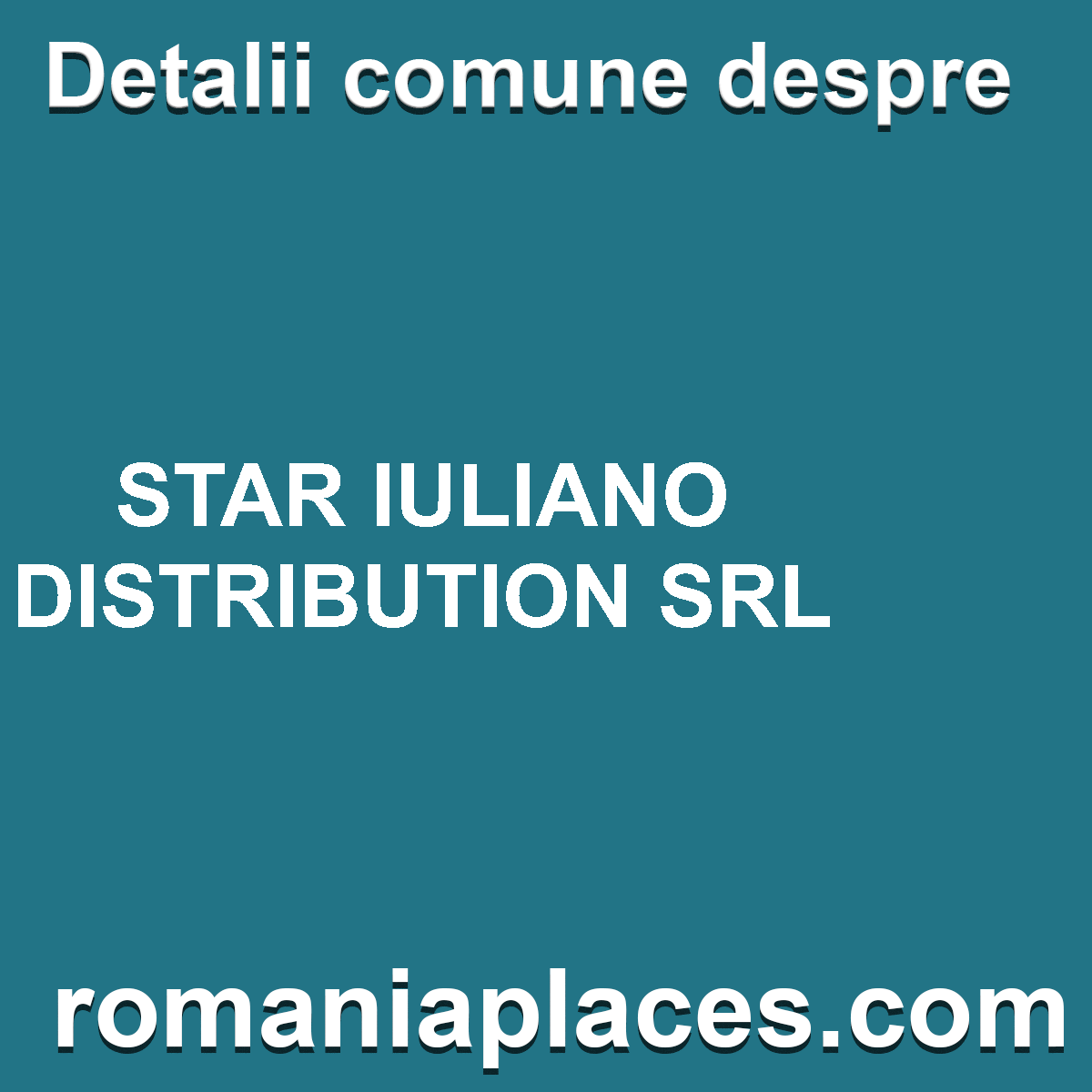 STAR IULIANO DISTRIBUTION SRL