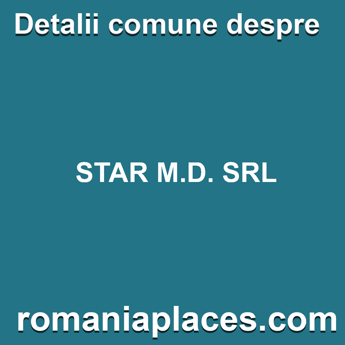 STAR M.D. SRL