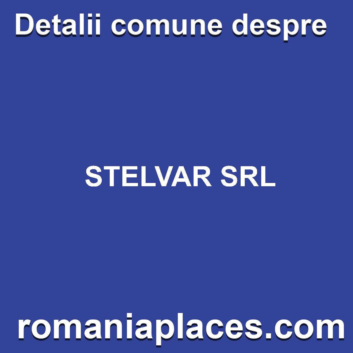 STELVAR SRL
