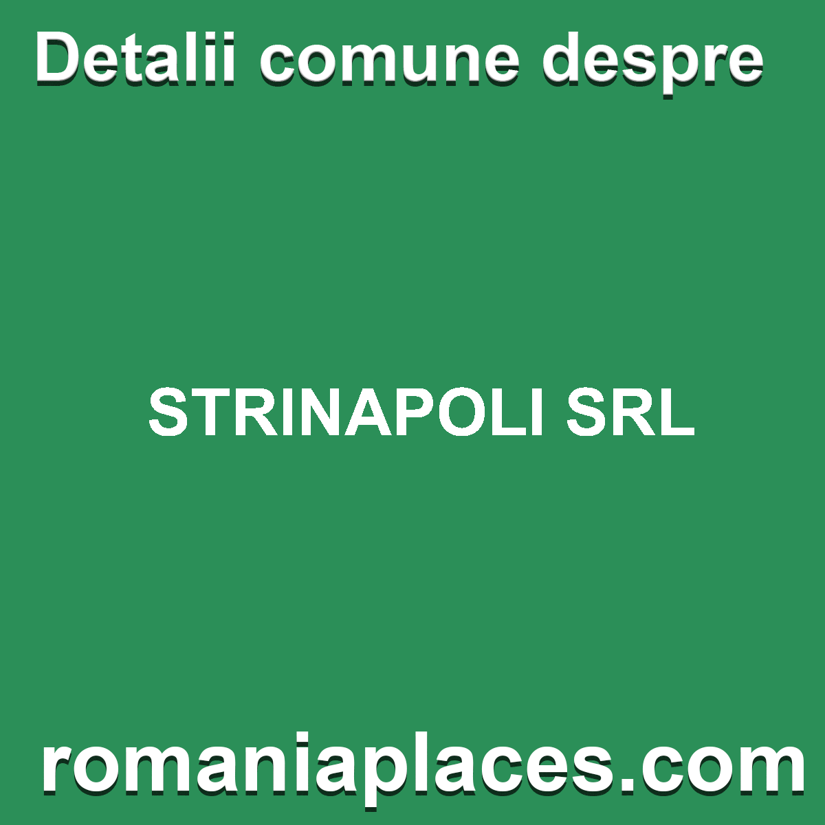 STRINAPOLI SRL