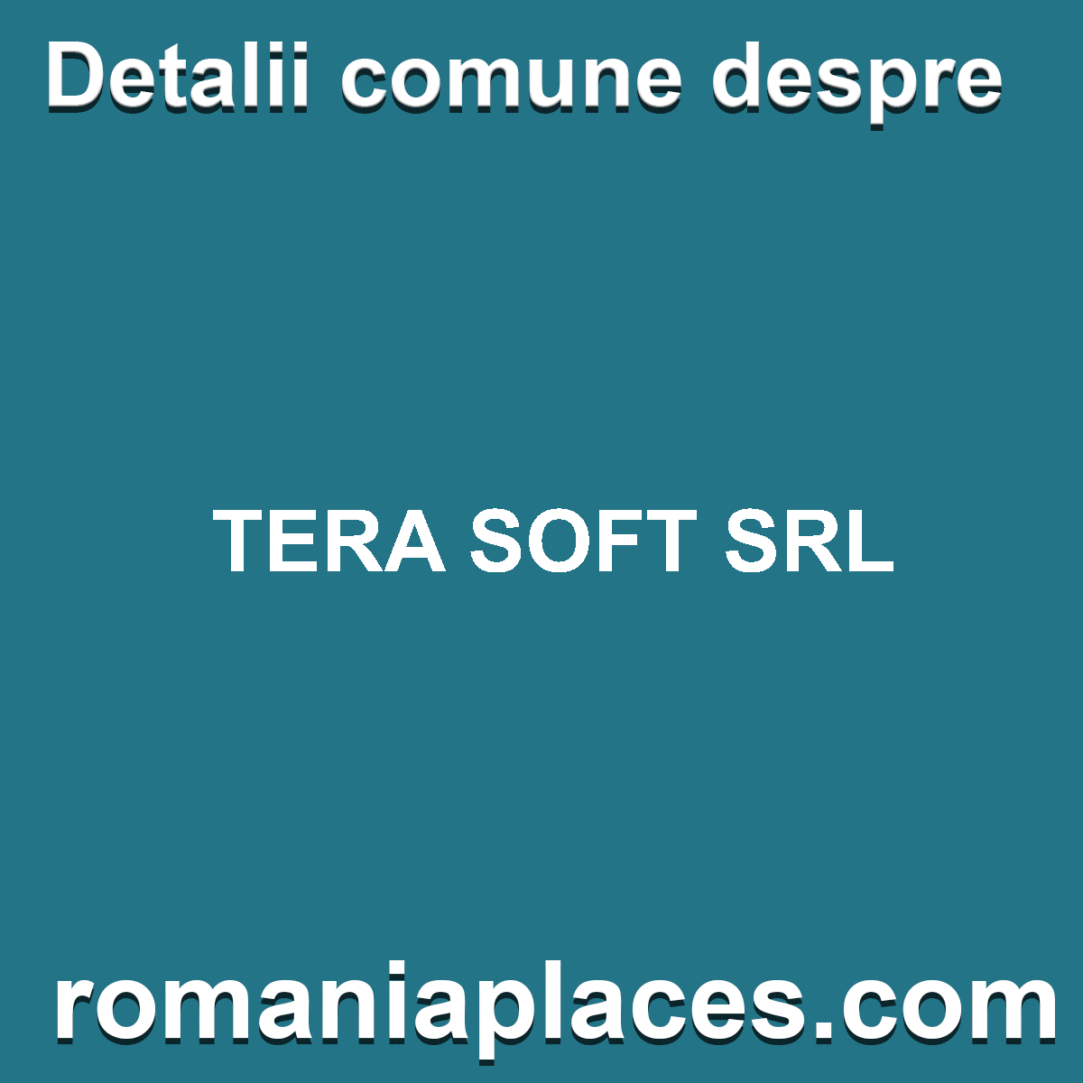 TERA SOFT SRL