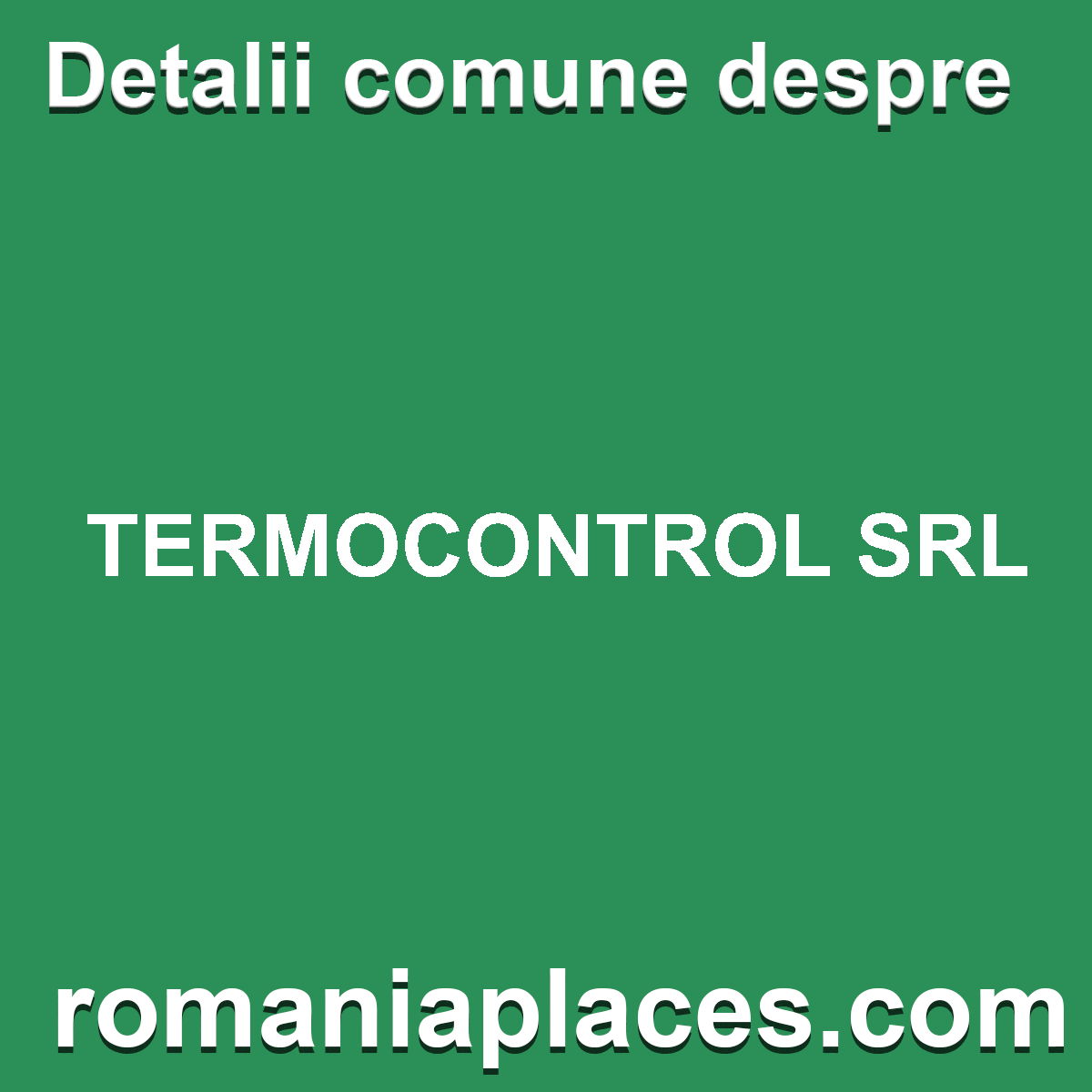 TERMOCONTROL SRL