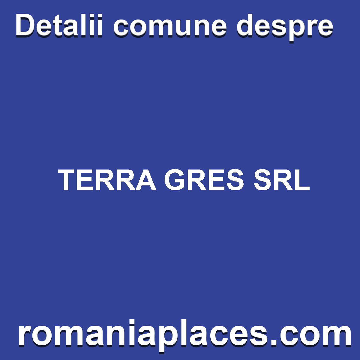 TERRA GRES SRL
