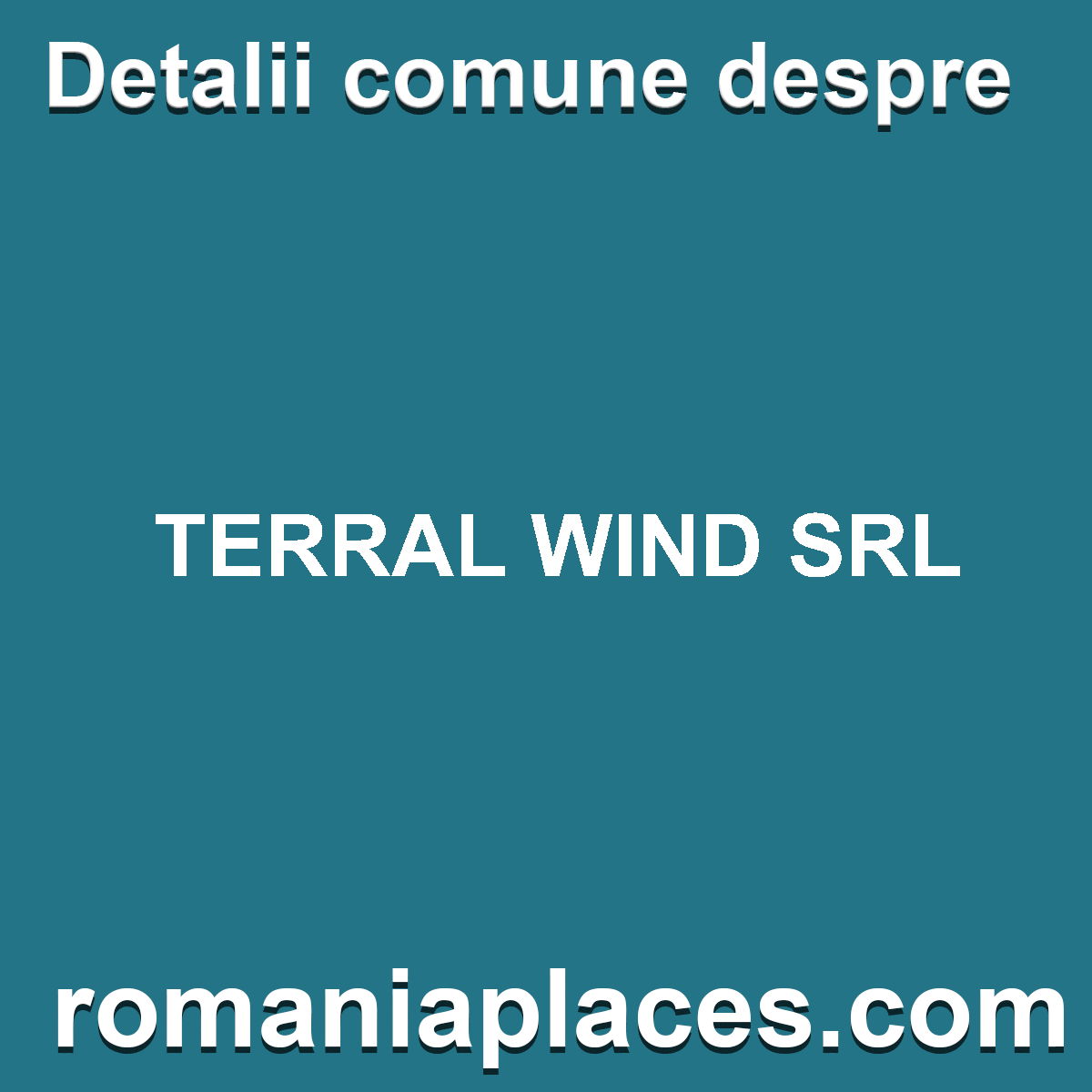 TERRAL WIND SRL
