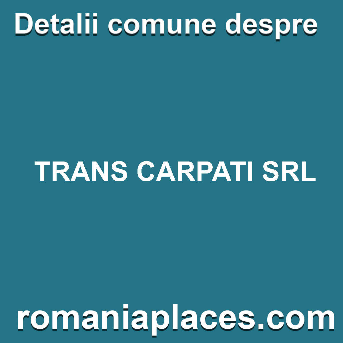 TRANS CARPATI SRL