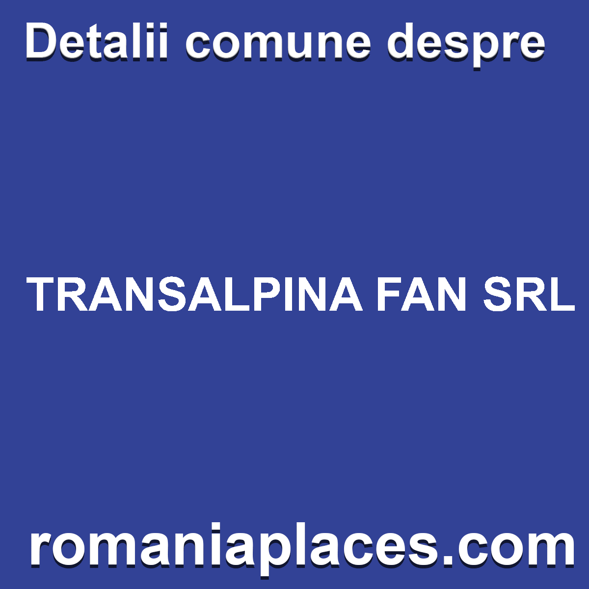 TRANSALPINA FAN SRL