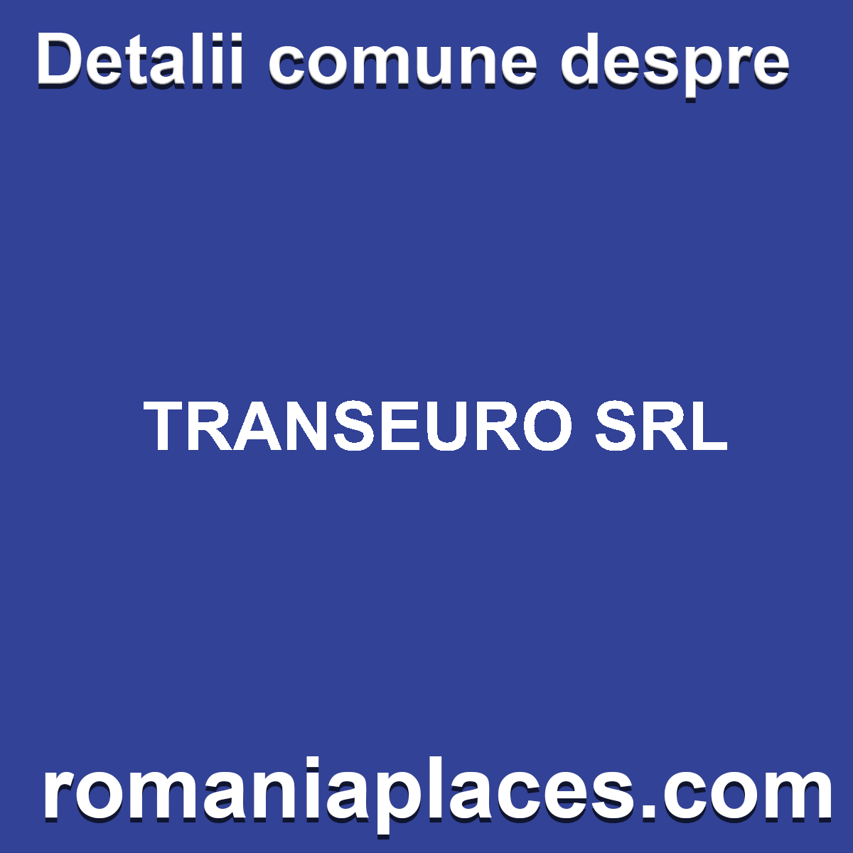TRANSEURO SRL