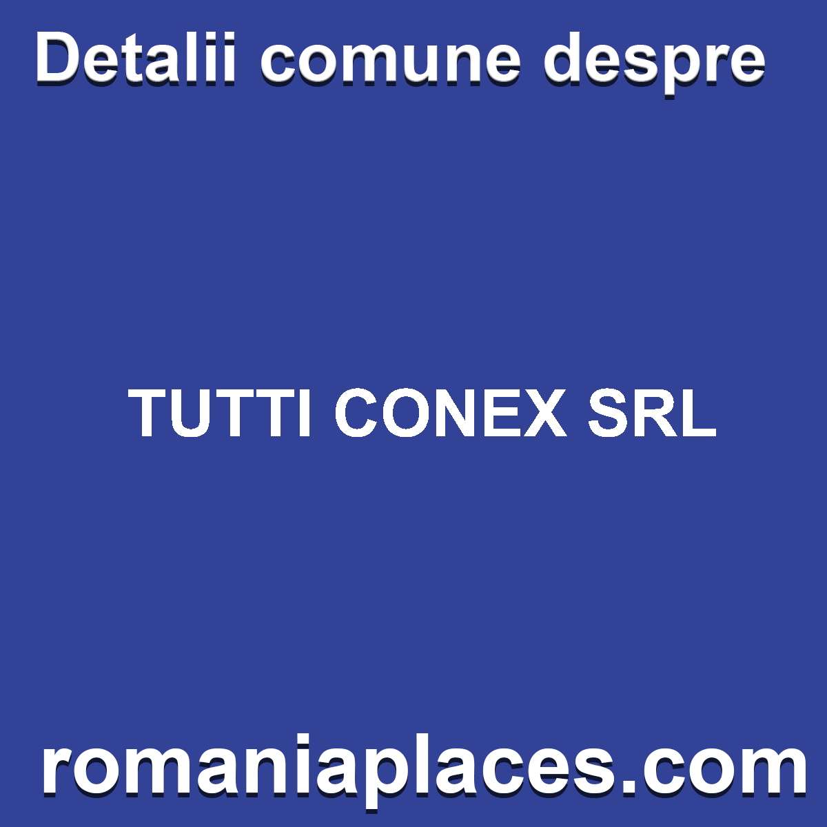 TUTTI CONEX SRL
