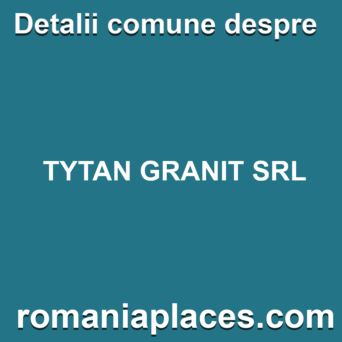 TYTAN GRANIT SRL