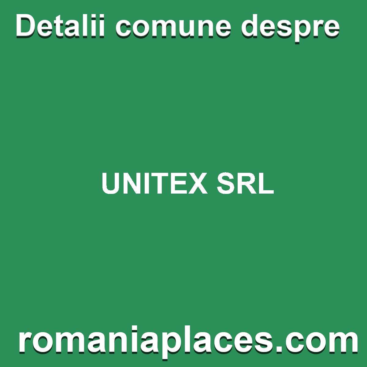 UNITEX SRL