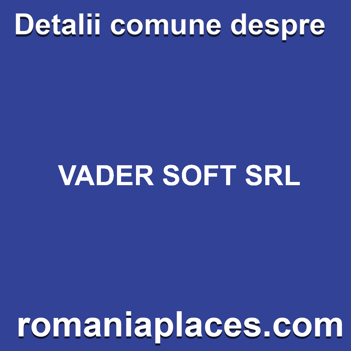 VADER SOFT SRL