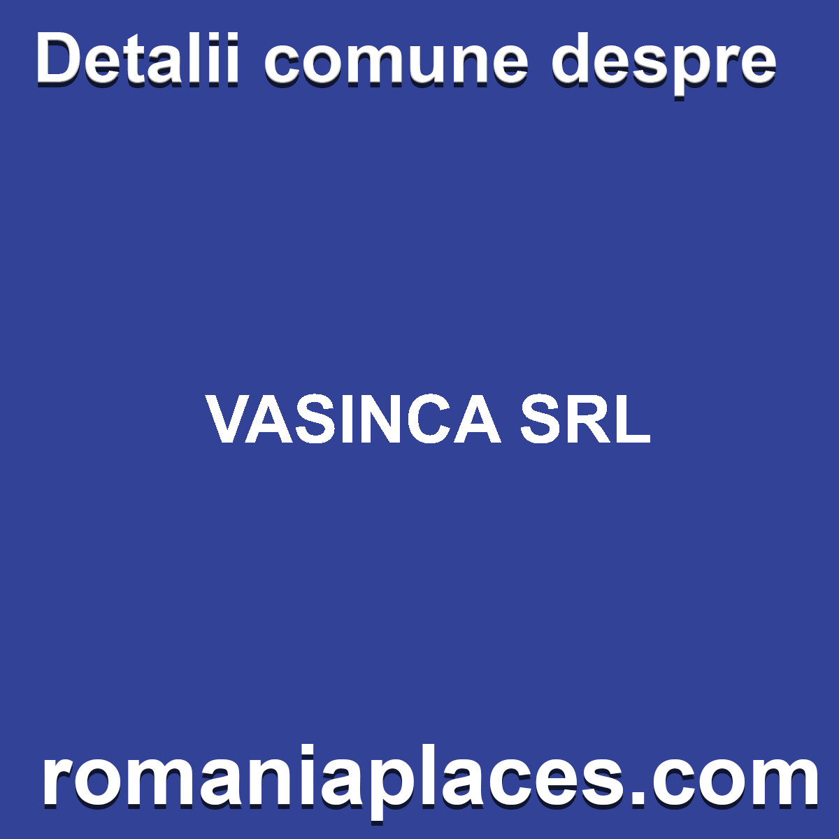 VASINCA SRL
