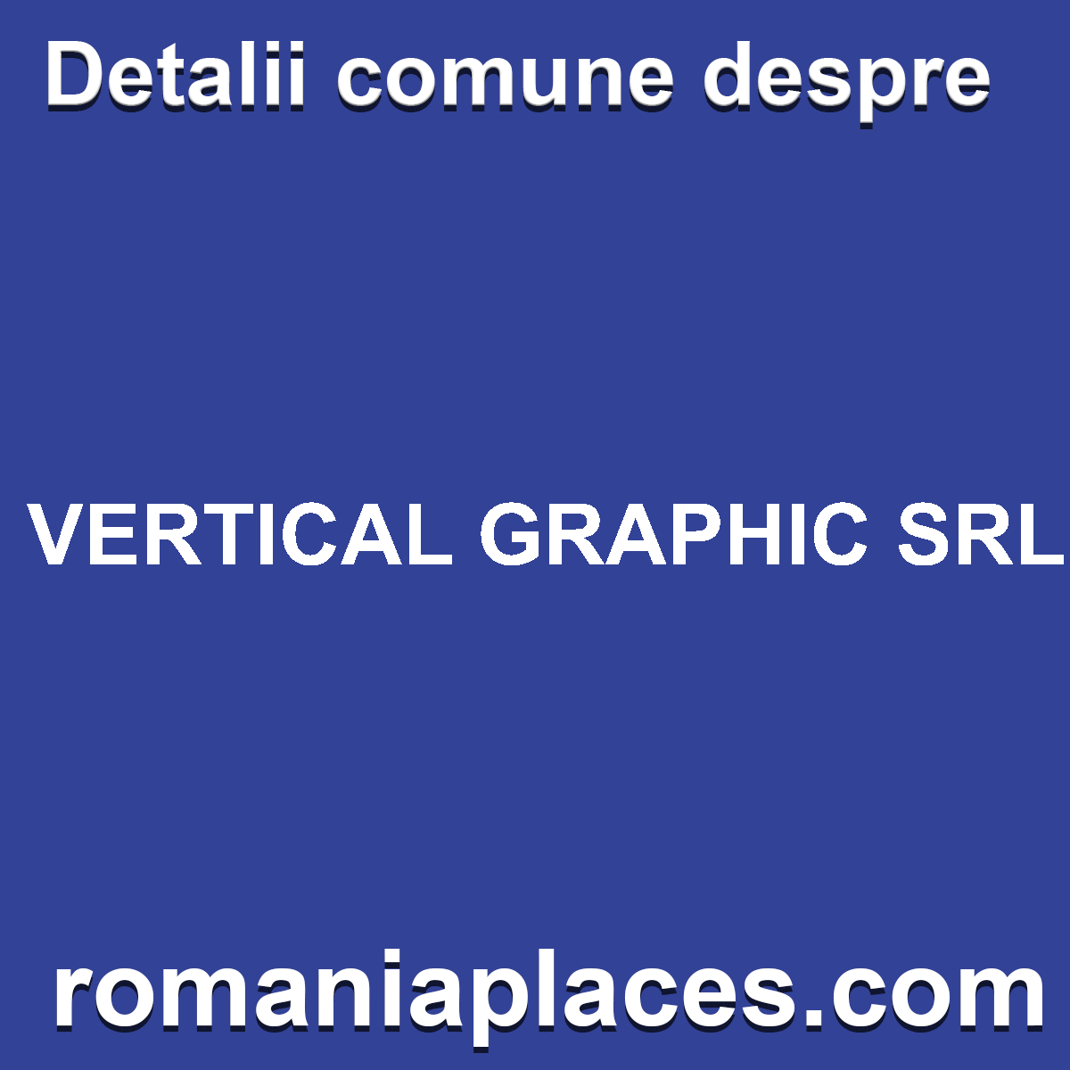 VERTICAL GRAPHIC SRL