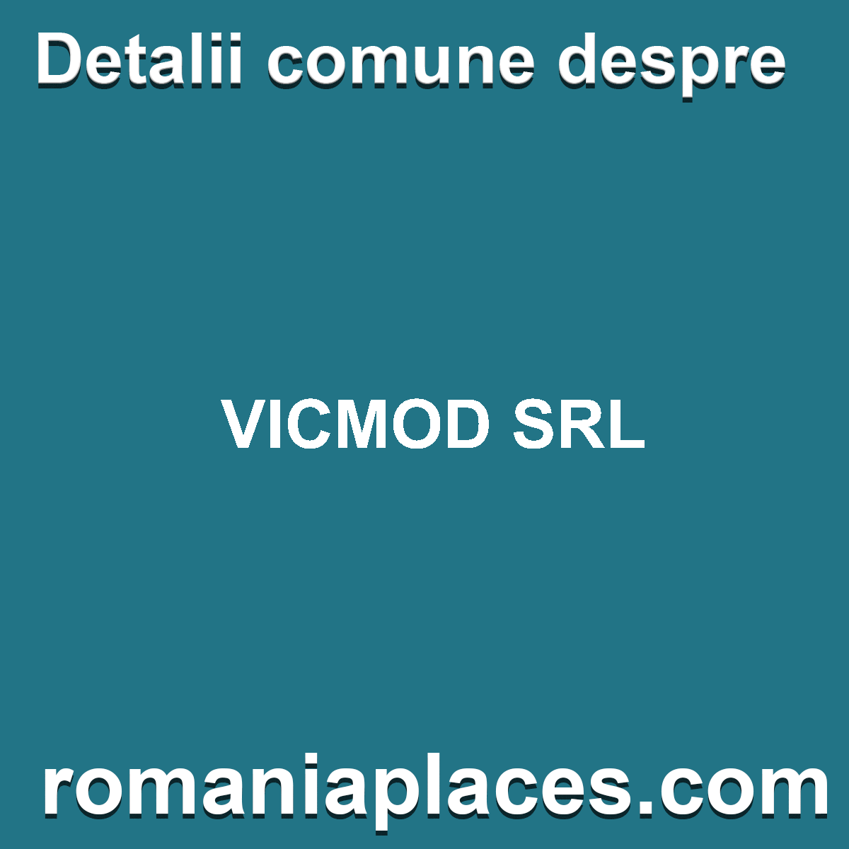 VICMOD SRL