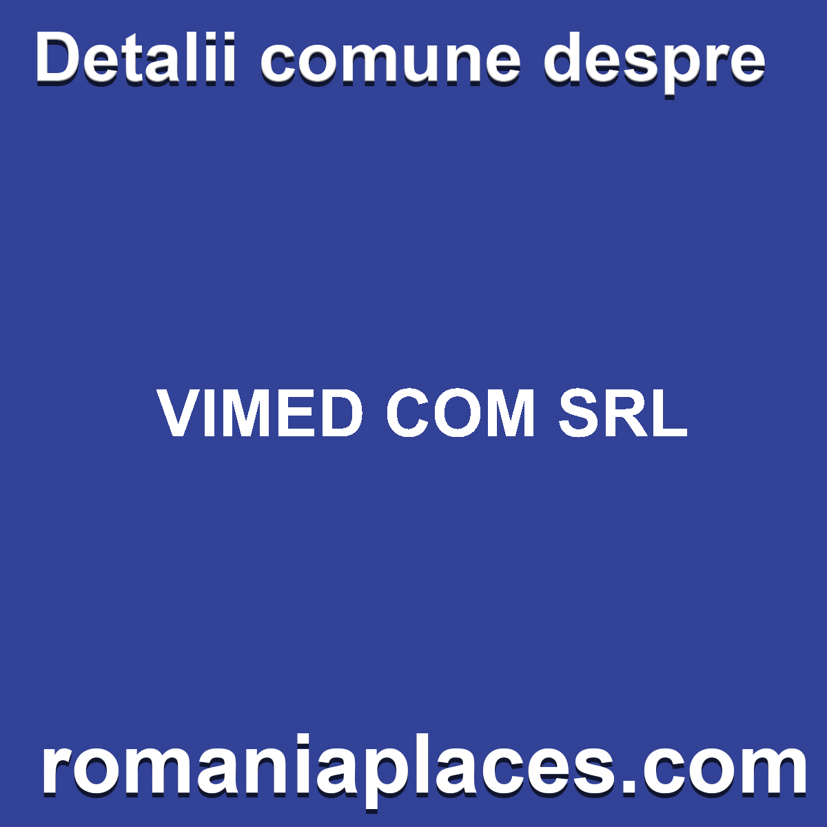 VIMED COM SRL